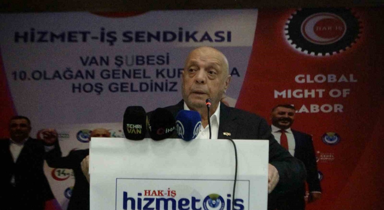 HAK-İŞ Genel Başkanı Arslan: Gazze ablukasının kırılması, tarihi bir başarıdır