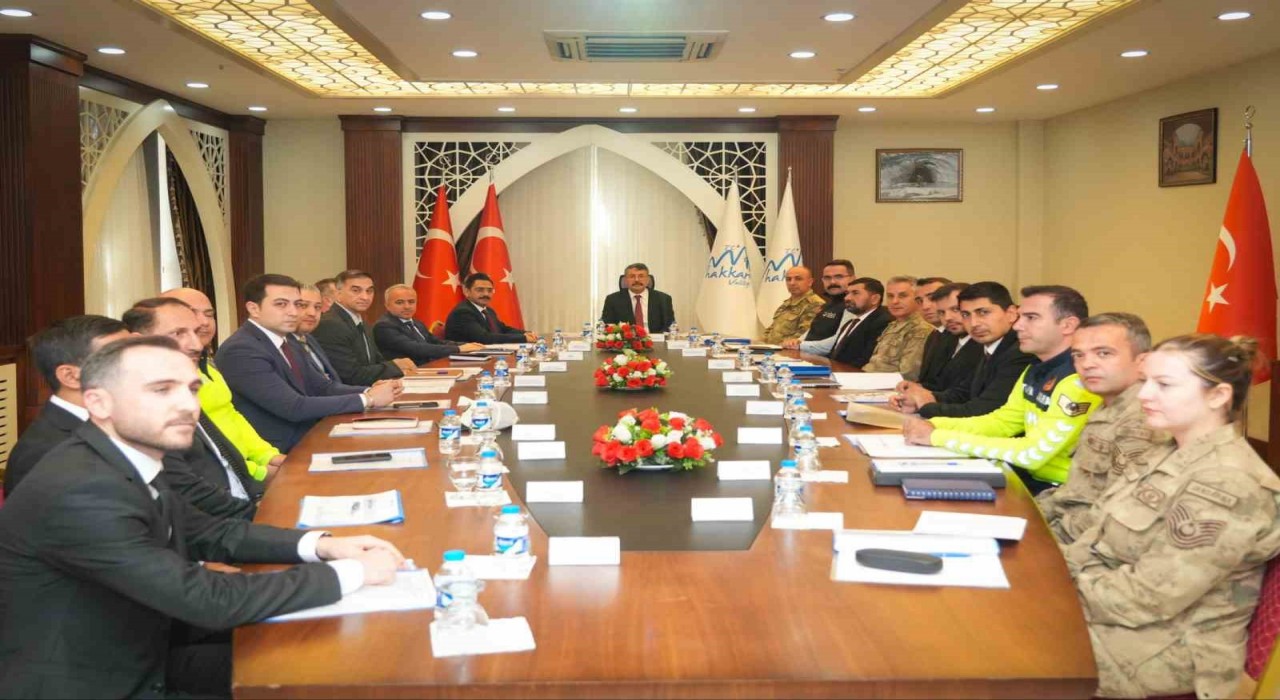 Hakkarideki suç olaylarında düşüş yaşandı