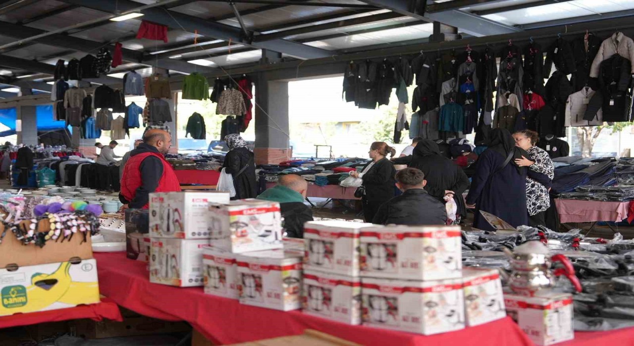 Hamidiye pazaryerinde panayır