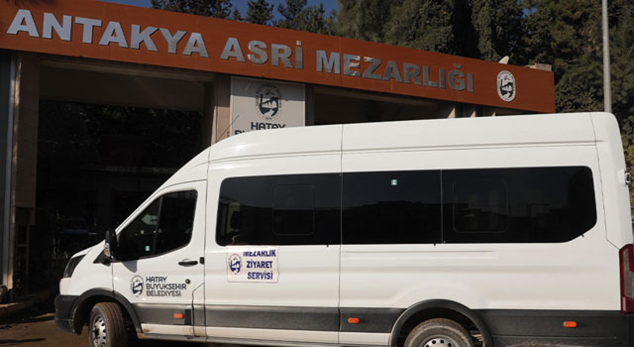 Hatay’da Ücretsiz Mezarlık Servisi Uygulaması Başladı