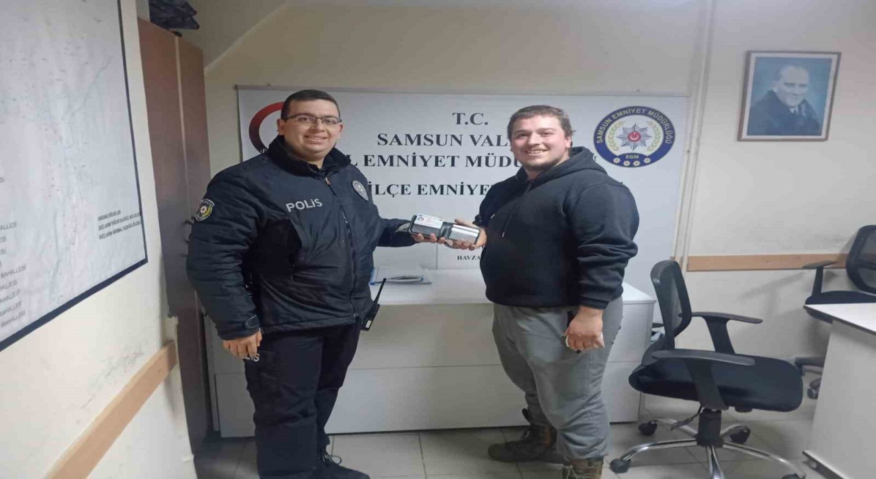 Havzada kayıp cüzdan sahibine ulaştırıldı