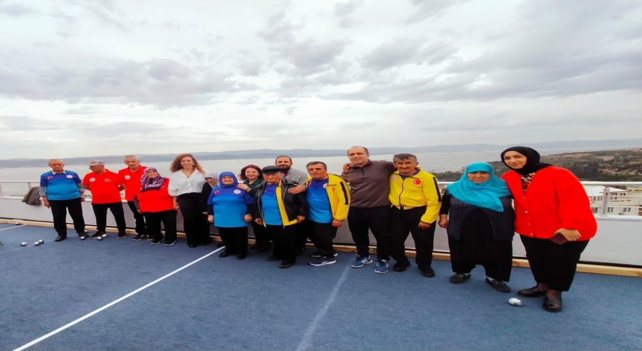 Huzurevleri Bocce Turnuvasında dostluk kazandı