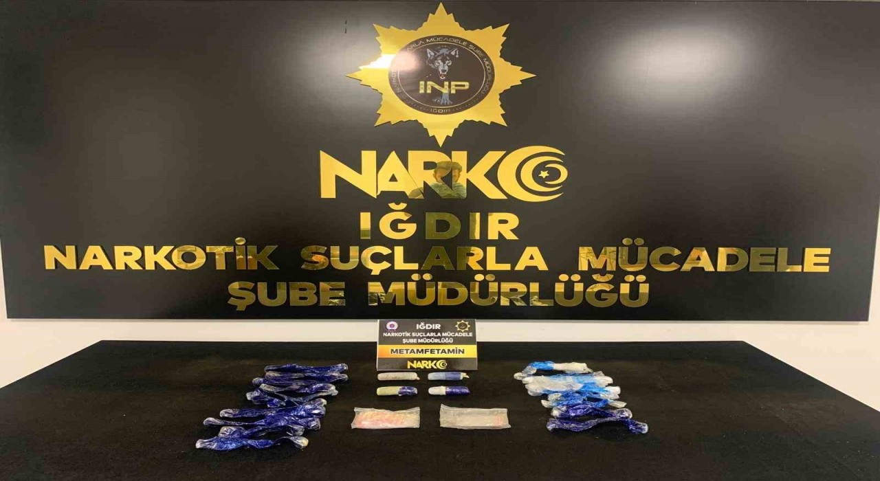 Iğdırda uyuşturucu operasyonu: Makatından 130 gram uyuşturucu çıktı