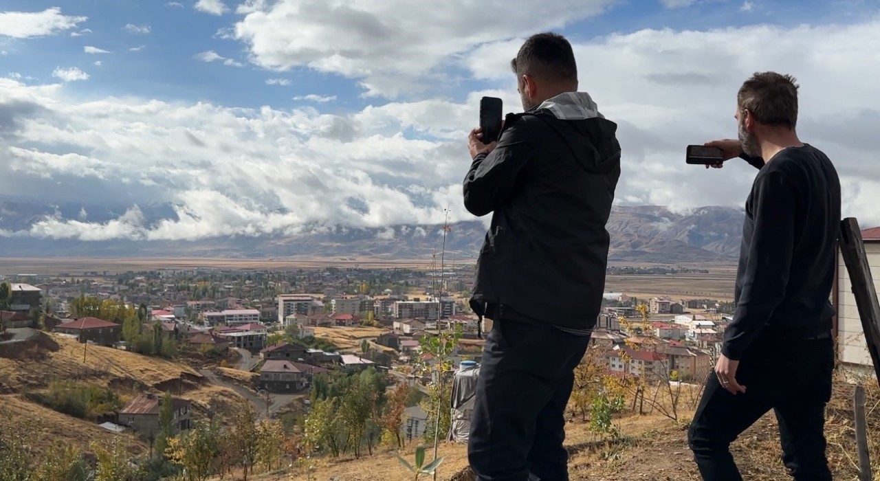 İkiyaka Dağları beyaza büründü