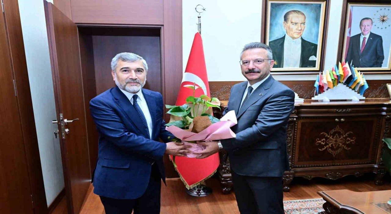 İl Müftüsü Gül, Vali Aksoyu ziyaret etti