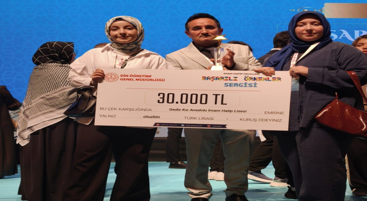 İmam Hatip Okulları Başarı Örnekleri sergisinde Kütahyaya çifte gurur