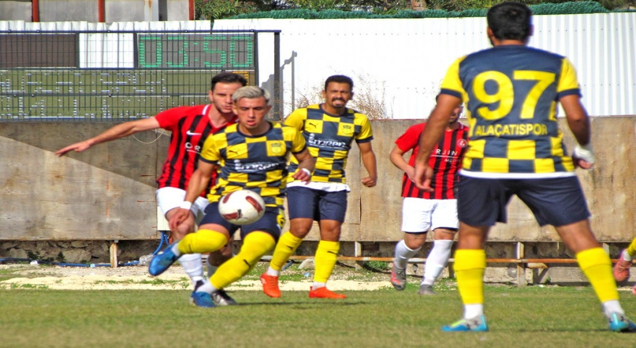 İmren Alaçatıspor, Güzelbahçe Belediyesporu 2-1 mağlup etti