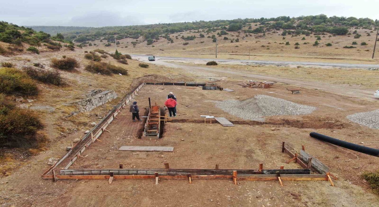 İnönü Belediyesinden Oklubalı Mahallesine koyun yıkama yeri