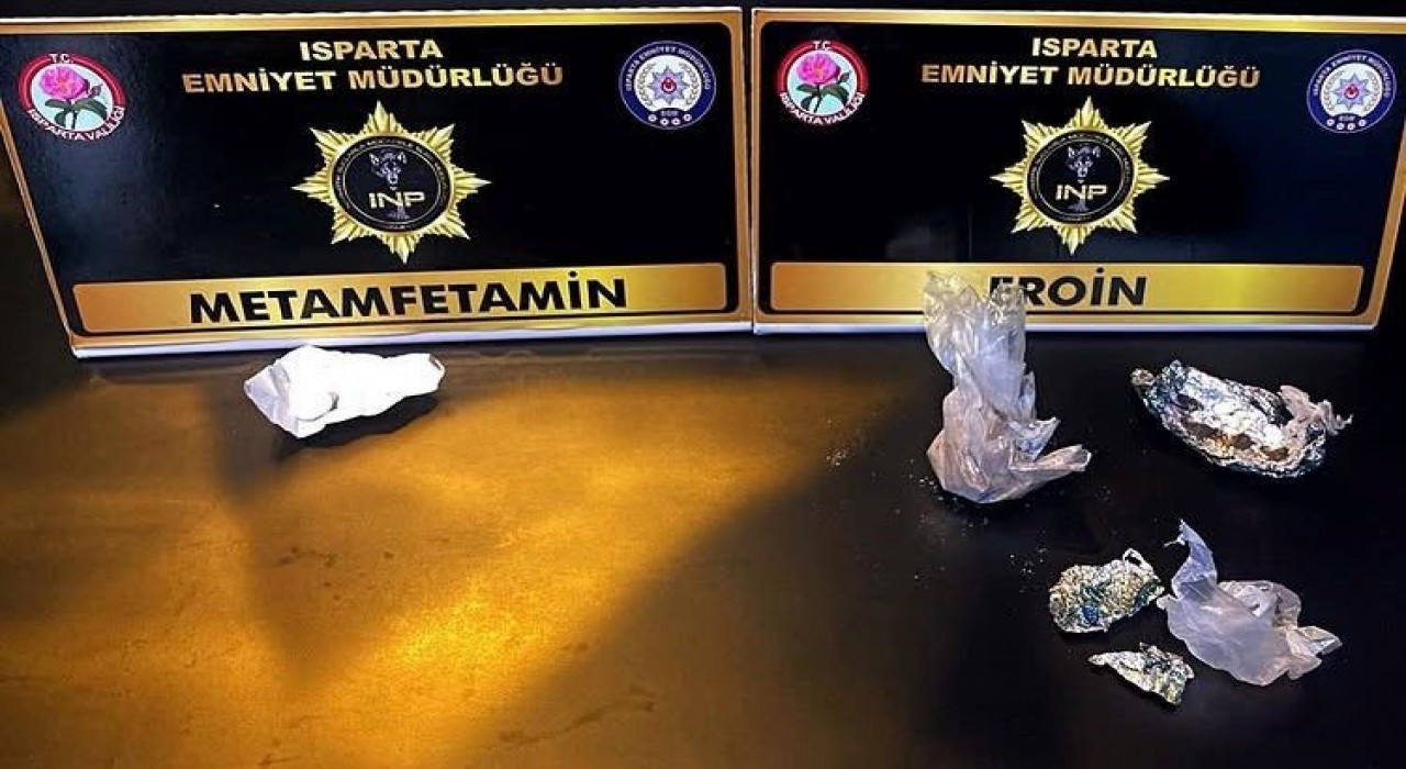 Ispartada uyuşturucu operasyonu: 1 gözaltı
