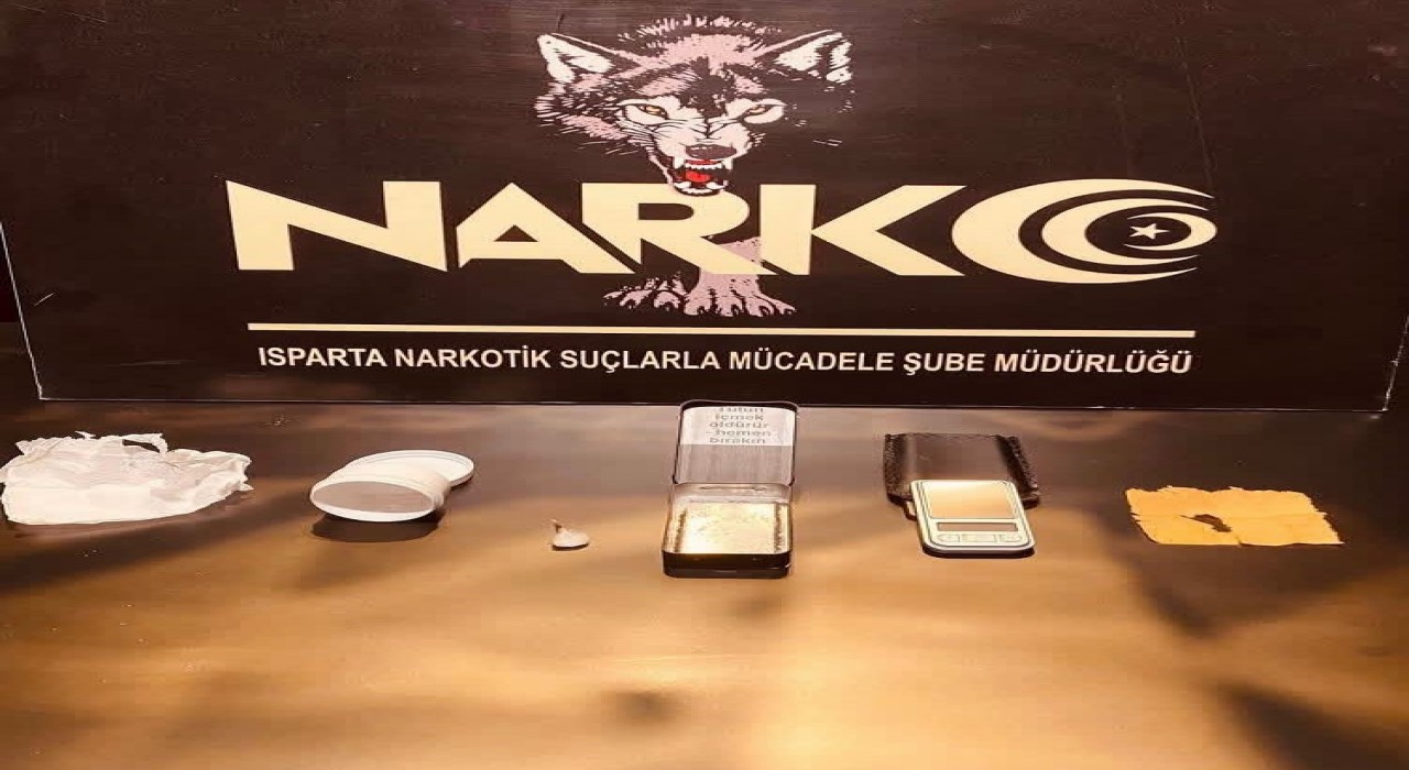 Ispartada uyuşturucu operasyonunda 5 şüpheliye işlem başlatıldı