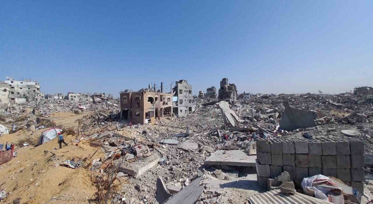 İsrail ordusunun çekildiği Cibaliyede yıkım gözler önüne serildi