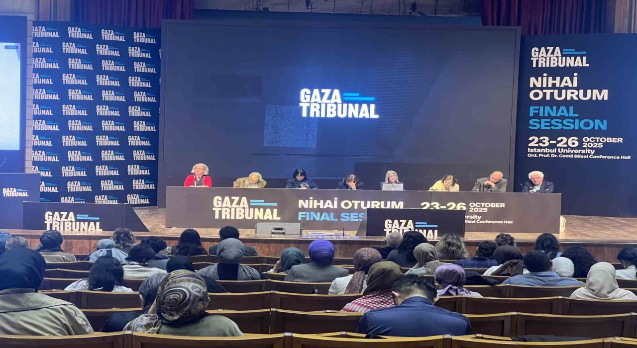 İstanbulda Gazze Mahkemesi final oturumu başladı