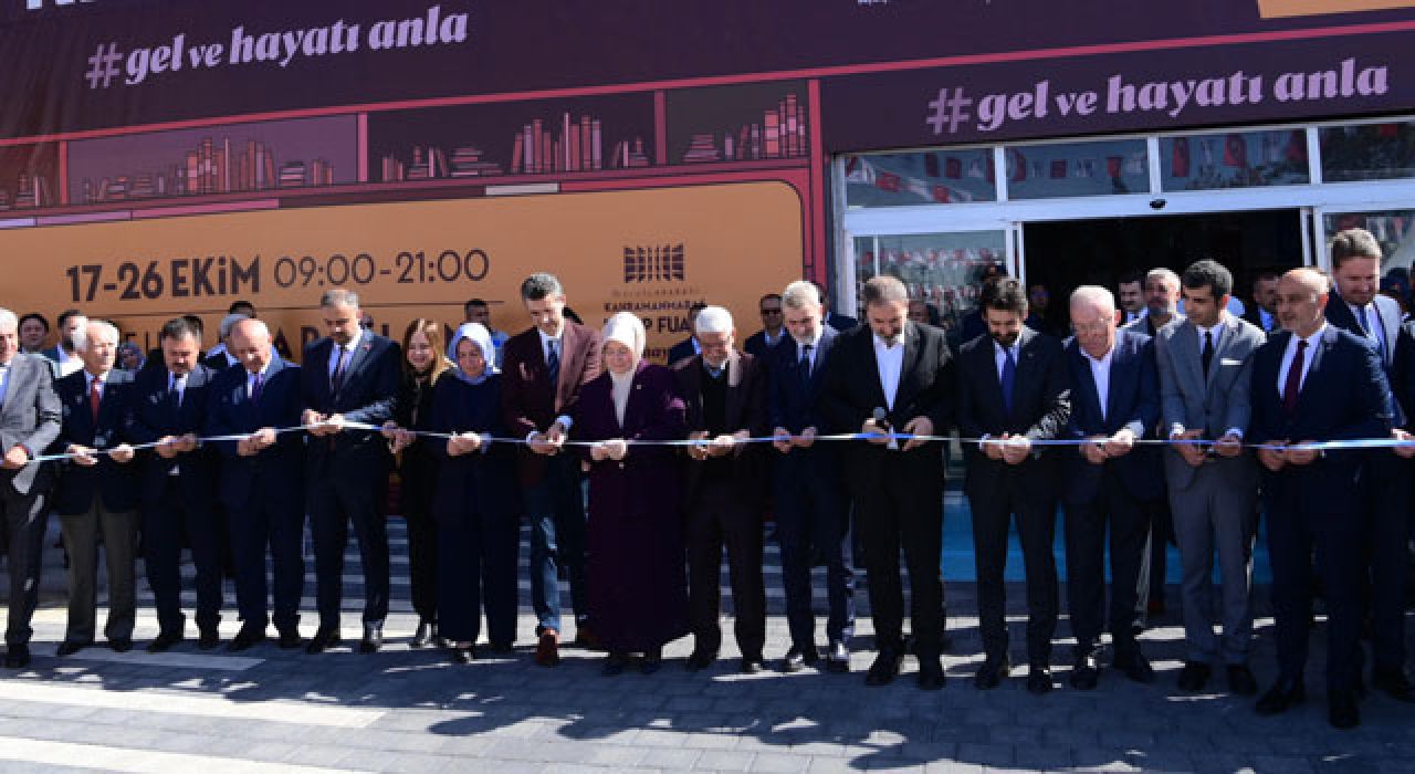 Kahramanmaraş Kitap Fuarı Görkemli Törenle Kapılarını Açtı