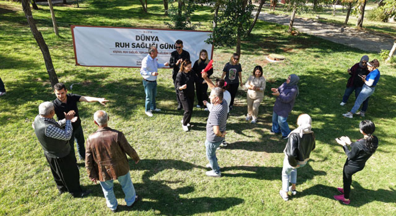 Kahramanmaraş’ta Dünya Ruh Sağlığı Günü’nde Anlamlı Etkinlik