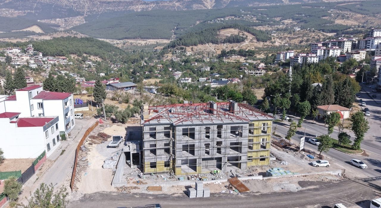 Kahramanmaraş’ta Pınarbaşı Millet Konağı Projesinde Sona Yaklaşılıyor