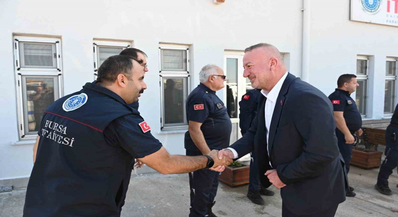 Karabatı: Kahraman itfaiyecilerimizin her zaman yanındayız