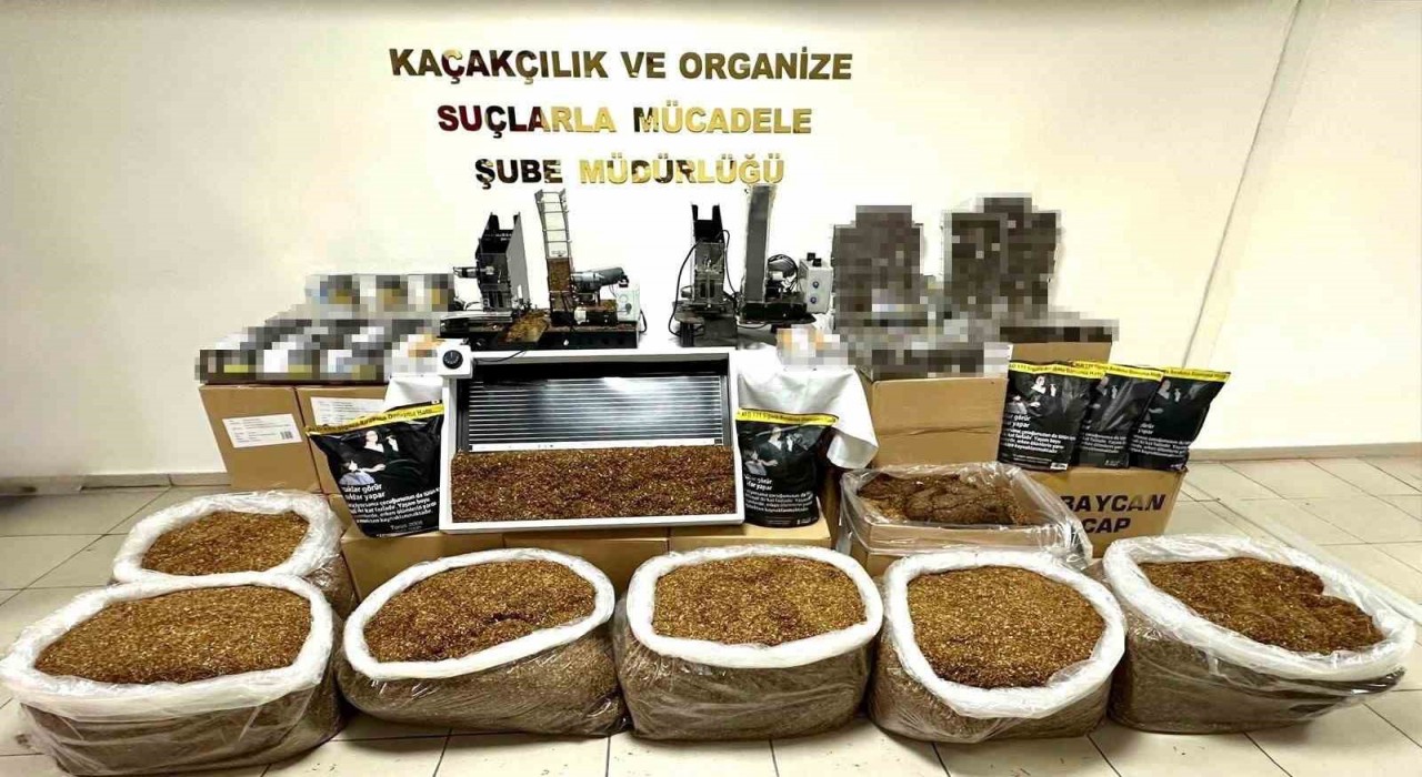 Karabükte kaçak tütün operasyonu: 2 gözaltı
