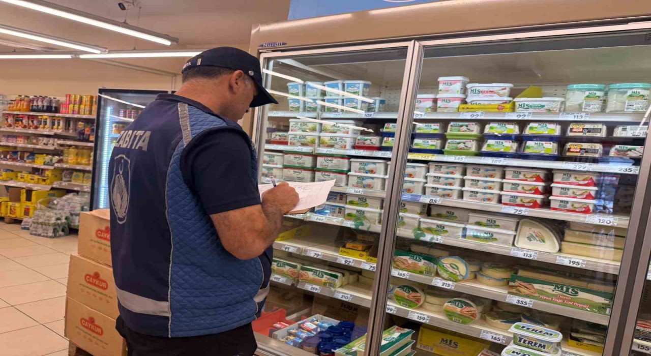 Karabükte marketlere sıkı denetim: Etiket, fiyat ve tarih tek tek kontrol edildi