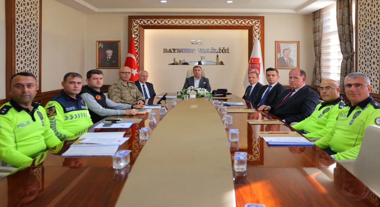 Karayollarında Trafik Güvenliği Toplantısı yapıldı