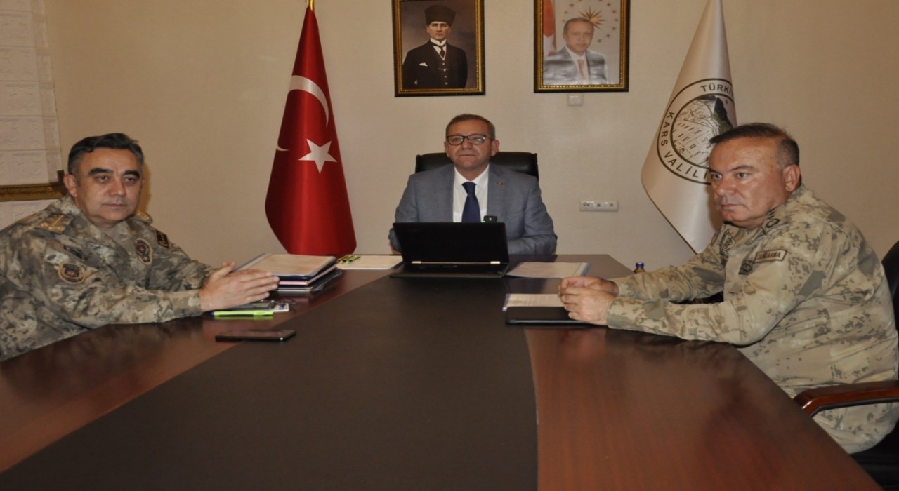 Karsta asayiş ve güvenlik toplantısı yapıldı