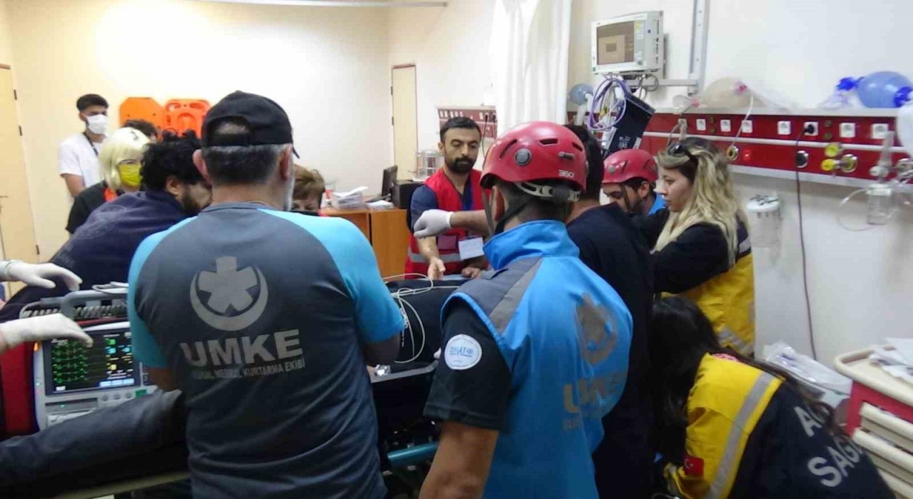 Karsta HAP tatbikatı gerçeğini aratmadı