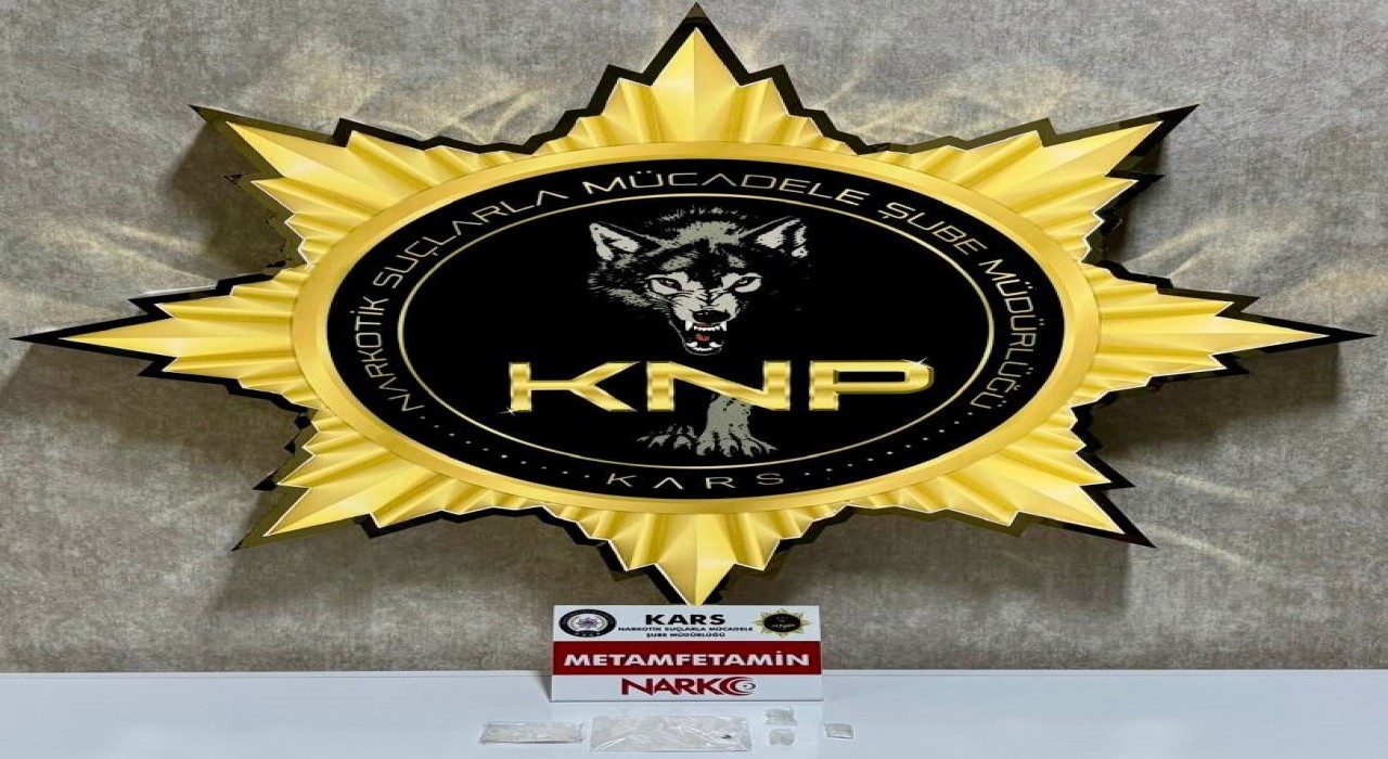 Karsta polisten uyuşturucu operasyonu