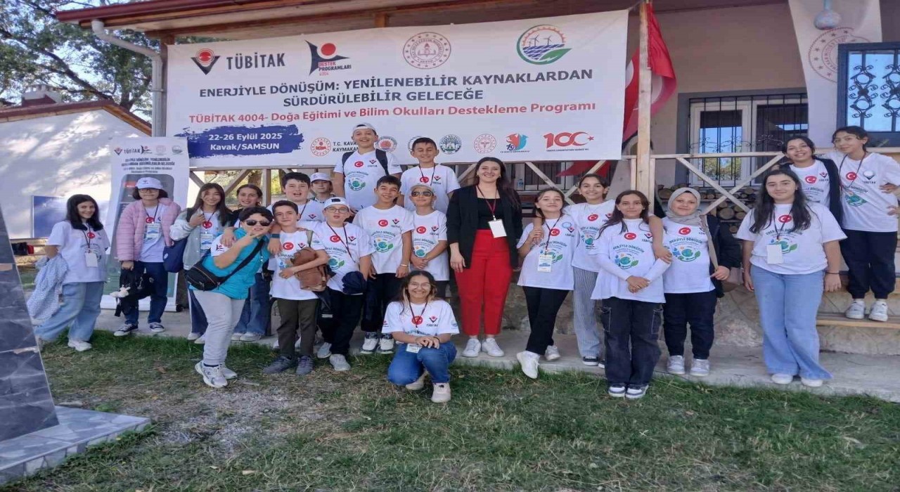 Kavakta öğrenciler yenilenebilir enerjiyi keşfetti