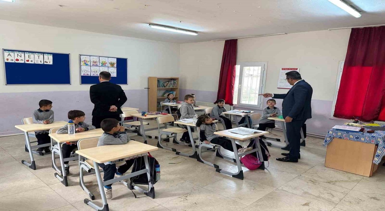 Kaymakam Dalaktan okullarda inceleme