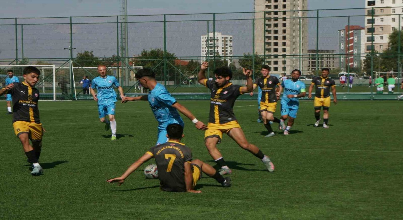 Kayseri Süper Amatör Kümede 5. hafta geride kaldı