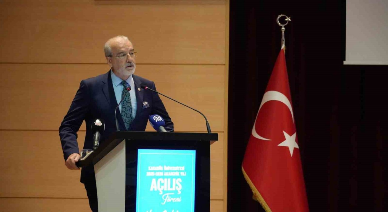 KBÜde akademik yıl açılışının ilk dersi Küresel Devlet Terörü - Gazze oldu