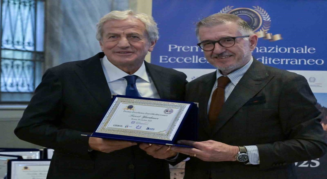 Kenan Yıldız, Servet Yardımcı ve Jose Mourinhoya İtalyadan ödül