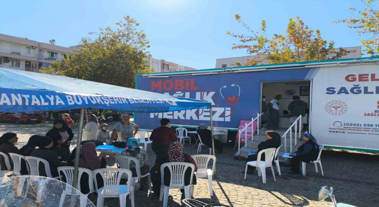 Kepez Belediyesinden 4 ilçede 408 kişiye ücretsiz kanser taraması