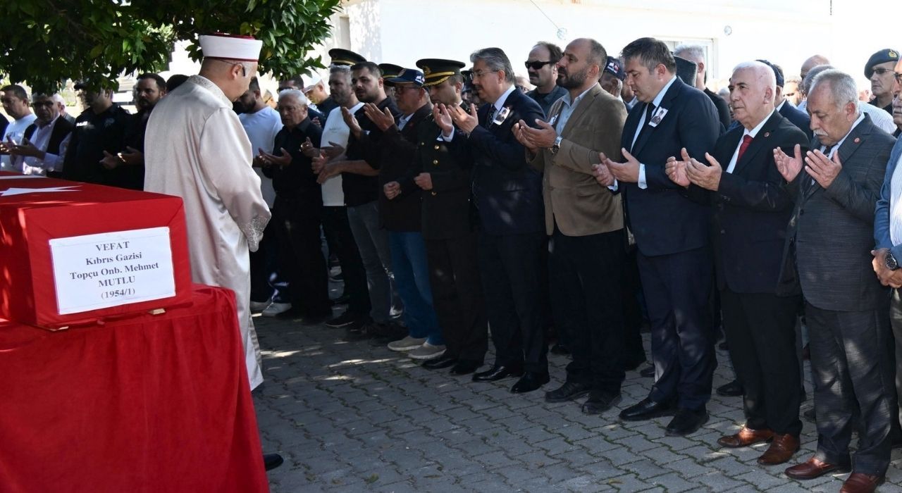 Kıbrıs Gazisi Mutlu’ya Duygusal Veda