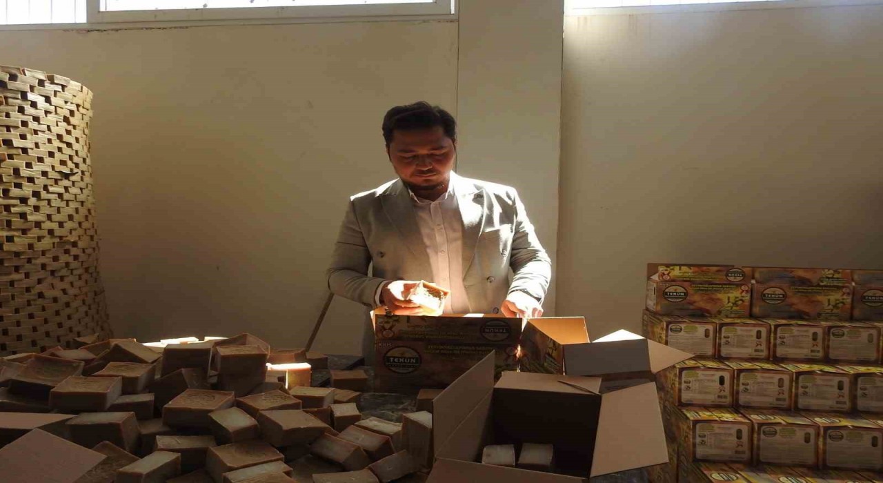 Kilisli genç usta, sabun üretimini 4. kuşak usta olarak sürdürüyor