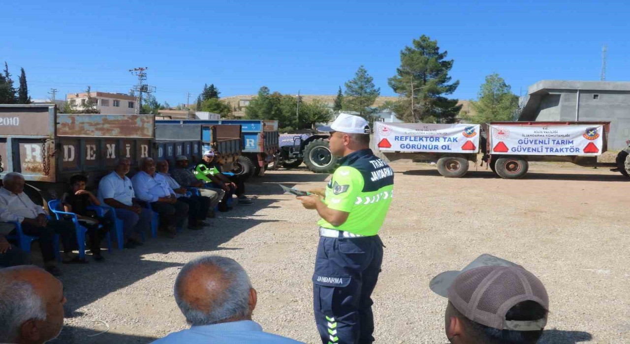 Kiliste çiftçilere ‘Güvenli Traktör Kullanımı eğitimi verildi