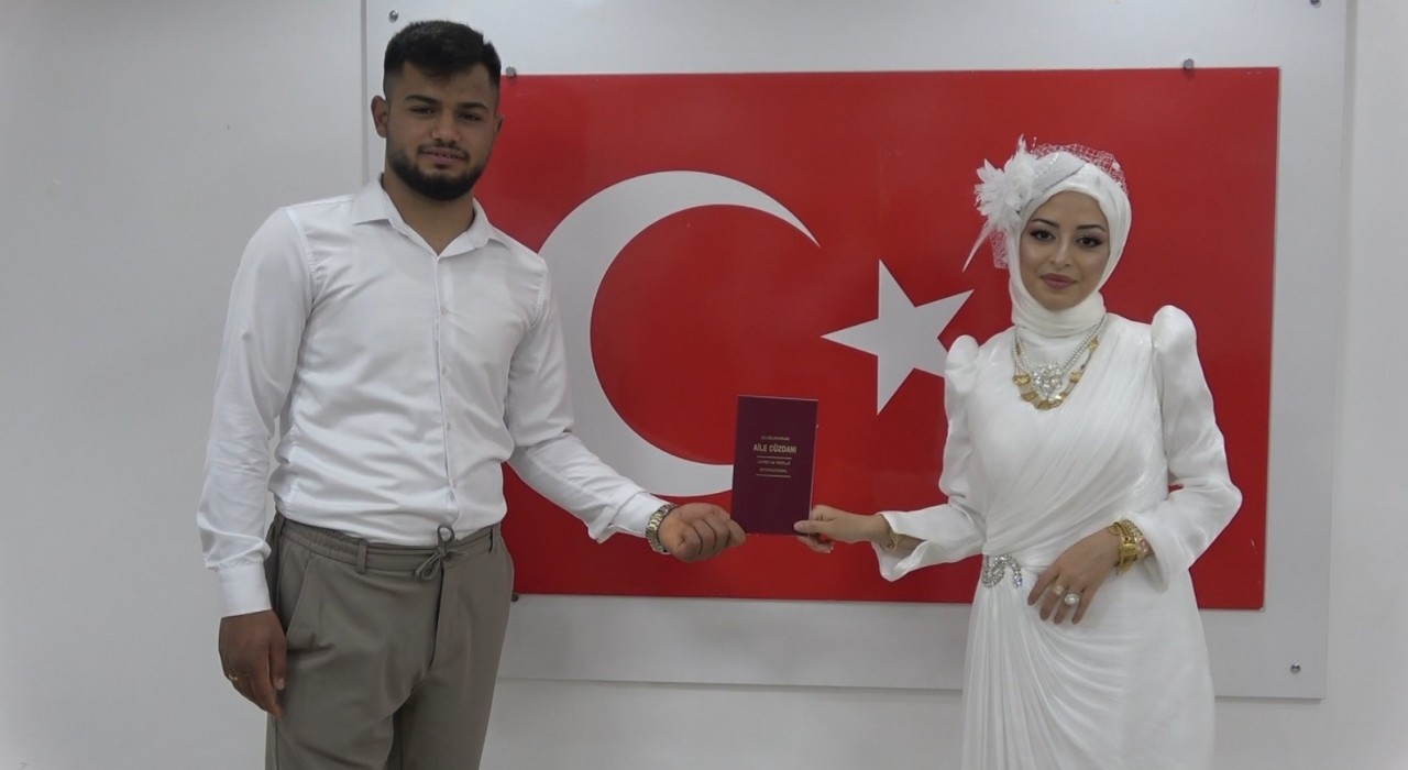Kiliste İki İnsan Bir Hayat projesi kapsamında nikah töreni gerçekleşti