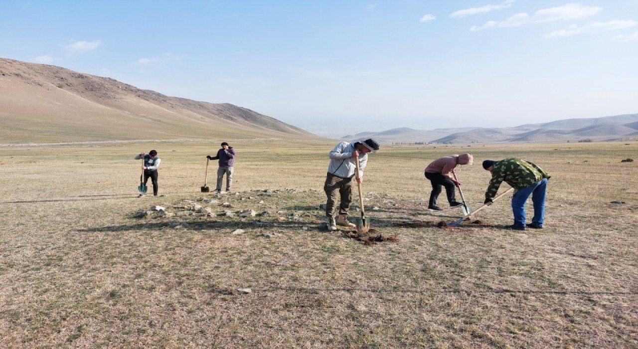 Kırgızistanda erken Türk dönemine ait arkeolojik kalıntı bulundu