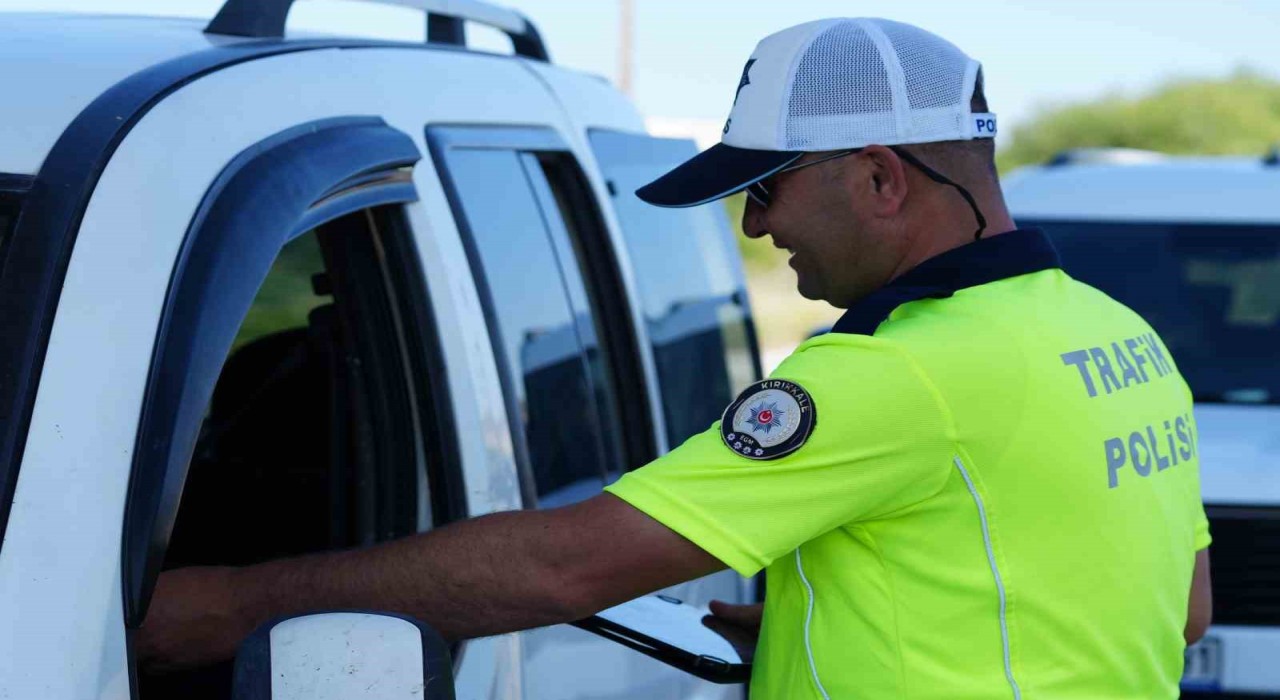 Kırıkkalede 175 araç trafikten men edildi