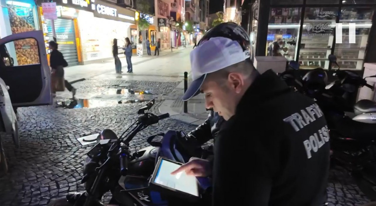 Kırklarelinde Şok denetim: Kuralları ihlal eden sürücülere ceza