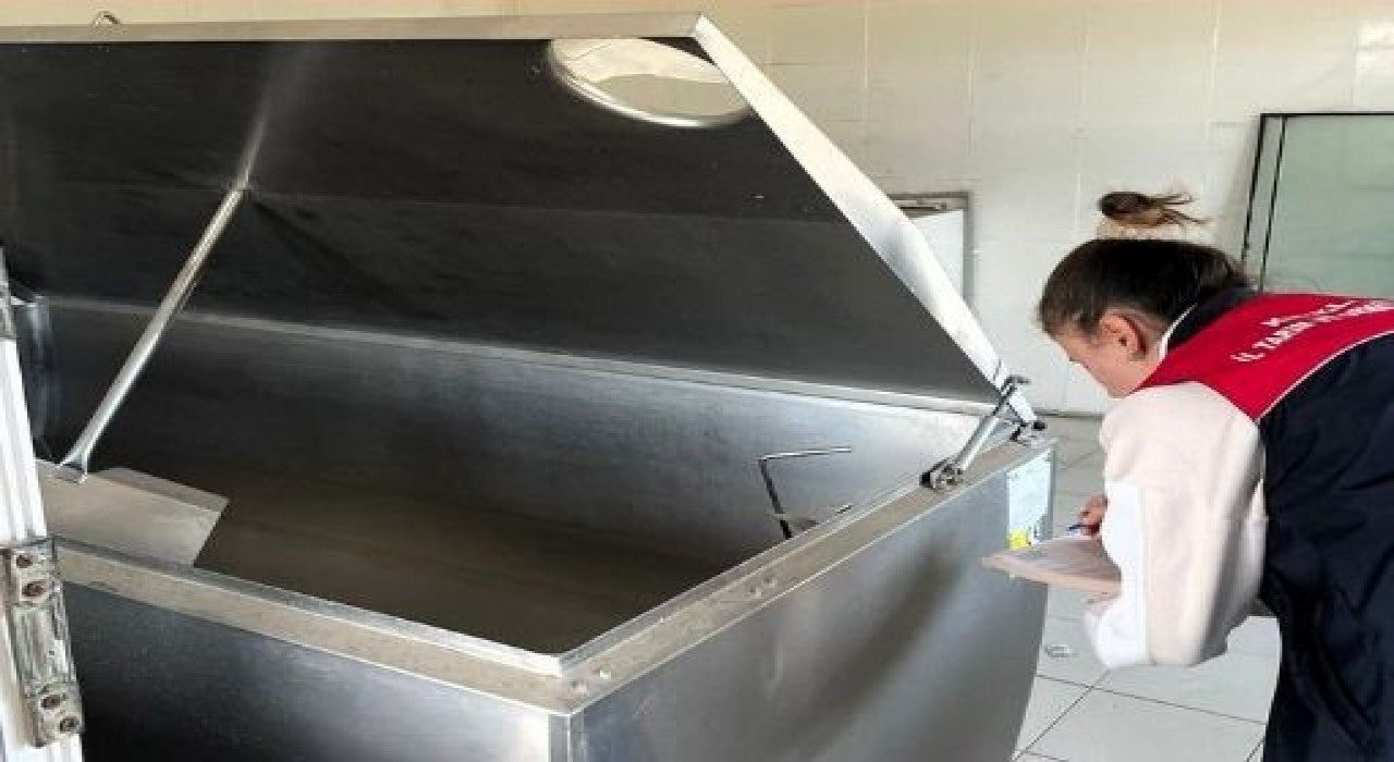 Kırklarelinde süt toplama merkezleri denetlendi