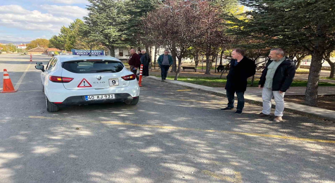 Kırşehirde ehliyet sınavında 259 aday başarılı oldu