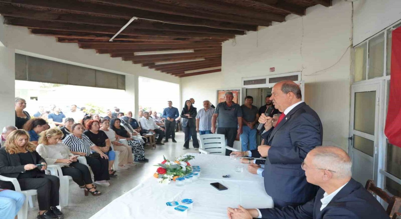 KKTC Cumhurbaşkanı Tatar: Kıbrıs Türkünün egemenliğini kimse ortadan kaldıramaz