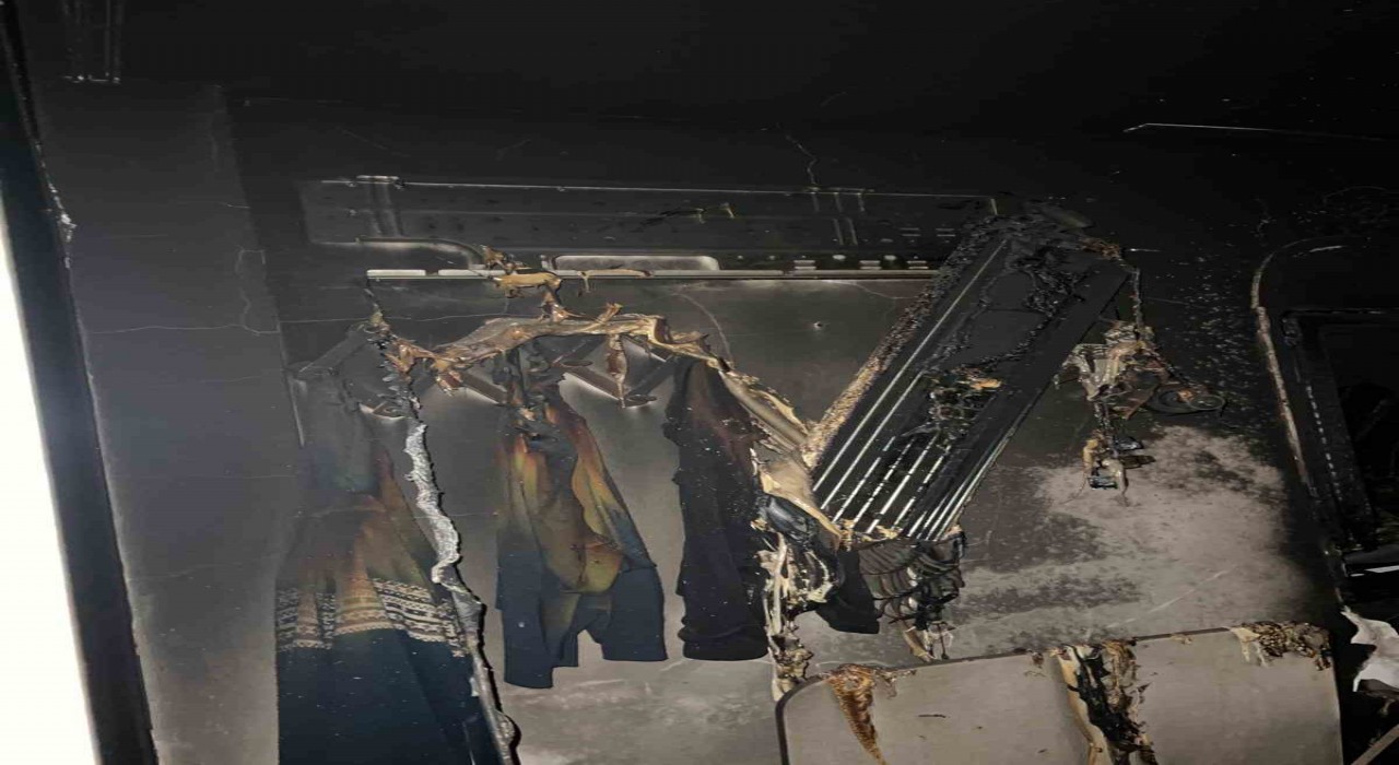 Klimadan çıkan yangında bir kişi hayatını kaybetti