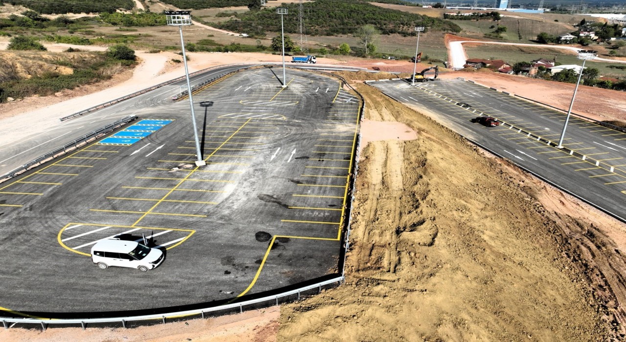 Kocaeli Stadının çevresinde hummalı çalışma