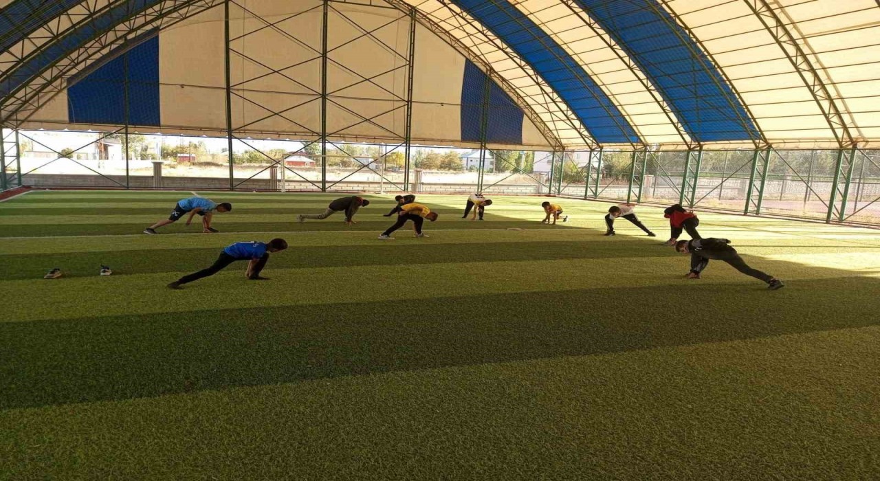 Korkutta atletizm antrenmanları sürüyor