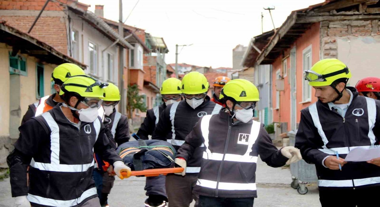 KOSB arama kurtarma ekibi, AFAD tatbikatında aktif görev üstlendi