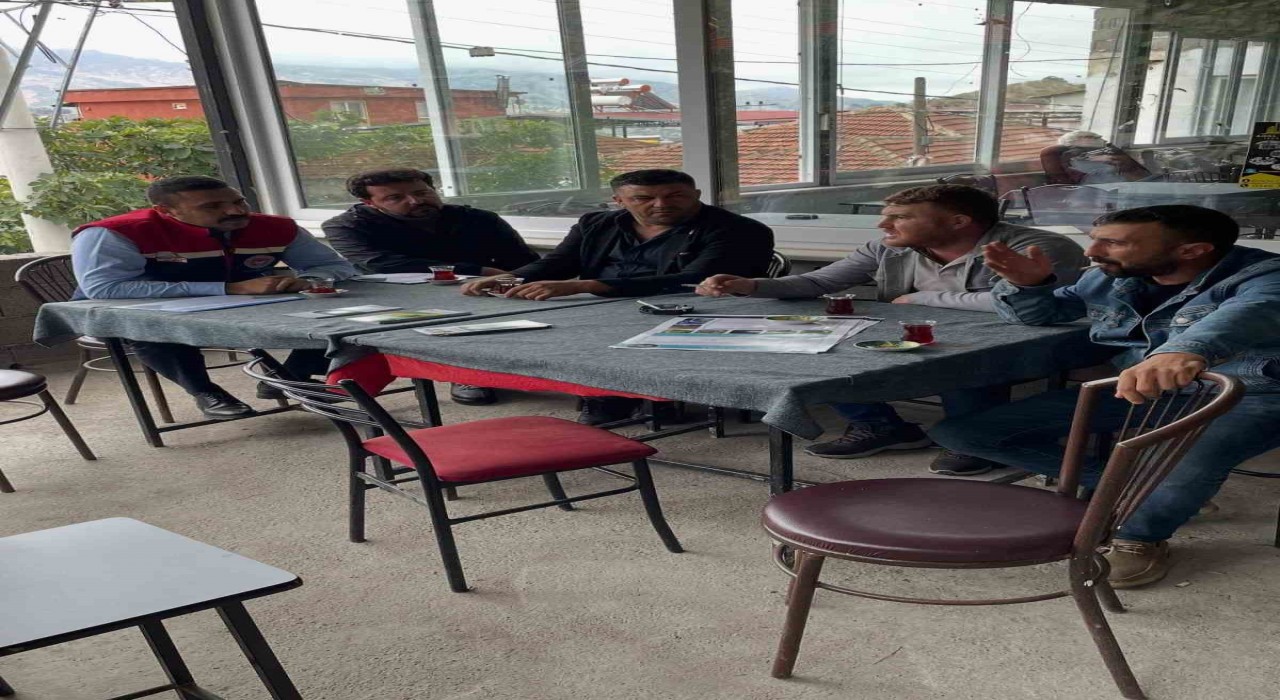 Köşkte çiftçilerle buluşmalar devam ediyor