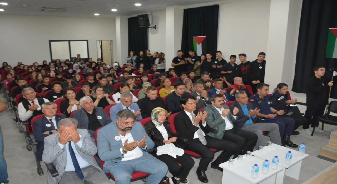Köyceğizde Filistin farkındalık etkinliği düzenlendi