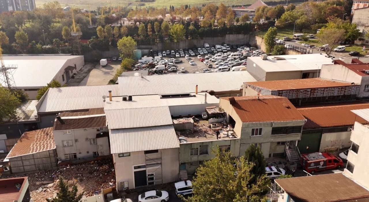 Küçükçekmecede patlamanın yaşandığı yer makarna imalathanesi çıktı