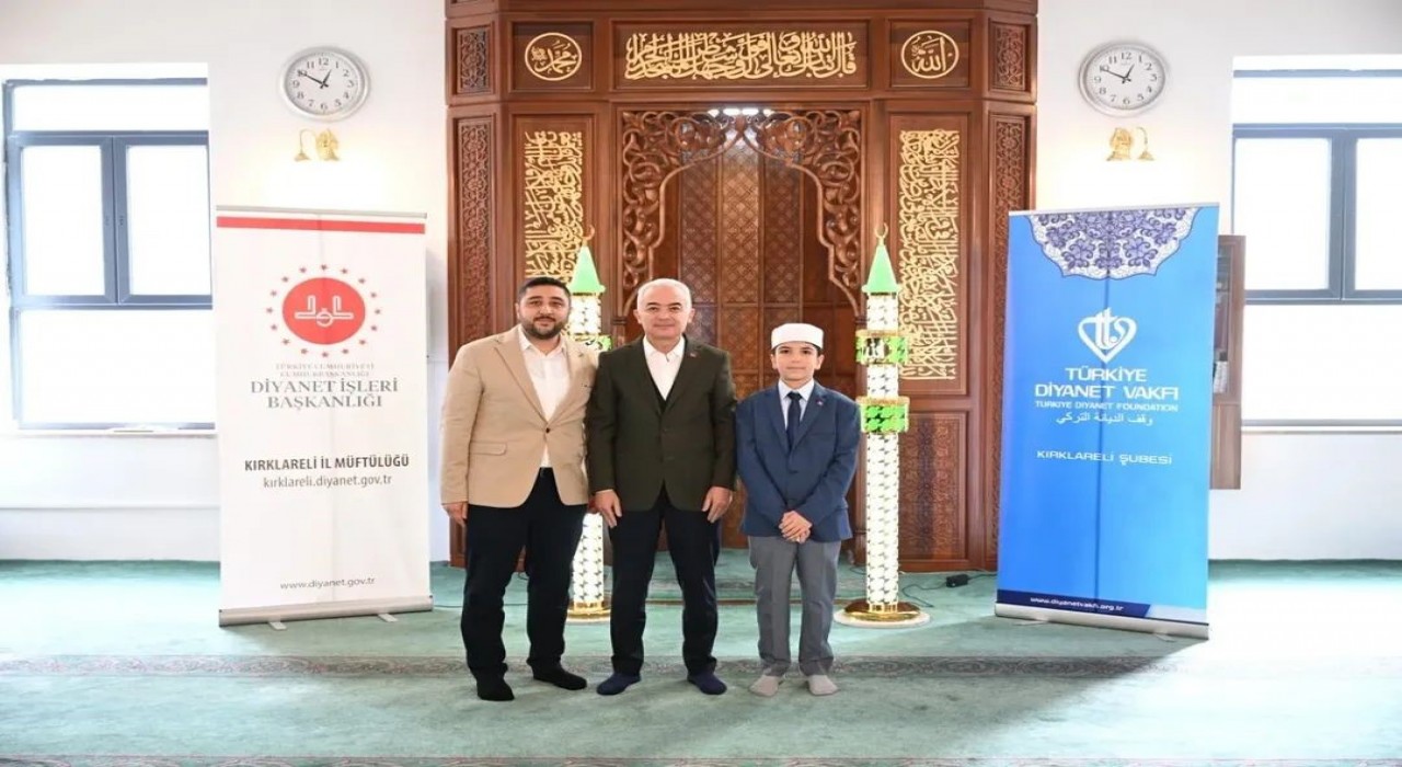 Kuran Kursları Arası Hafızlık Yarışması Türkiye Finali Kırklarelinde yapıldı